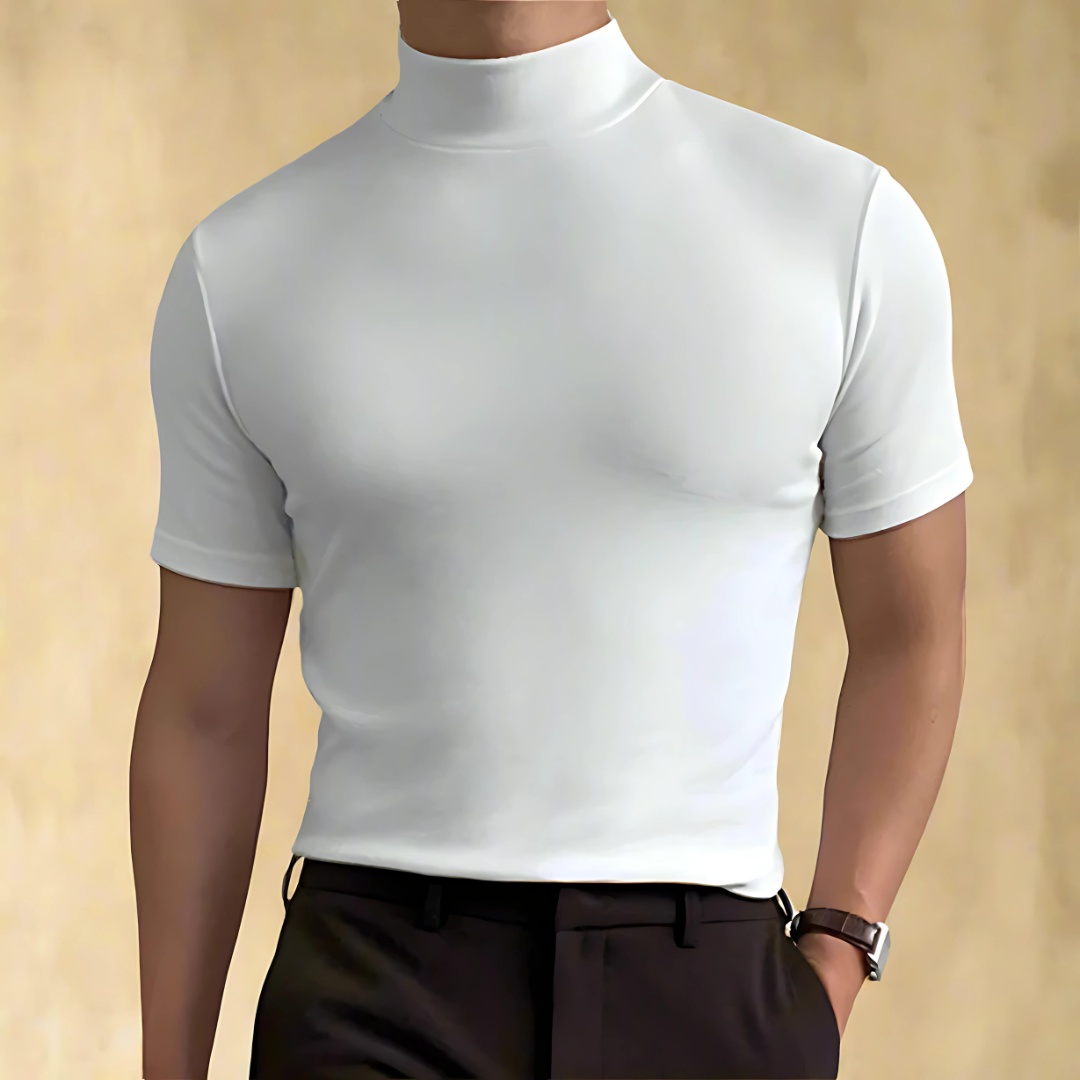 STEFANOADRIANOSHORTSLEEVETURTLENECK