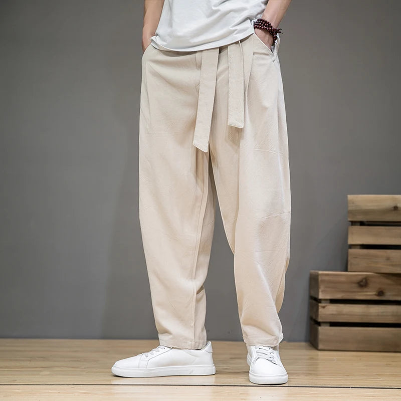 ChineseStyleLinen-CottonTrouser