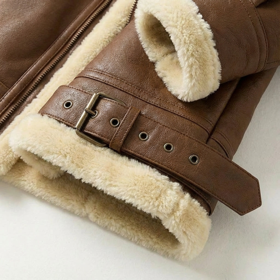 GIANCARLO MATTEO VELVET ARCTIC JACKET