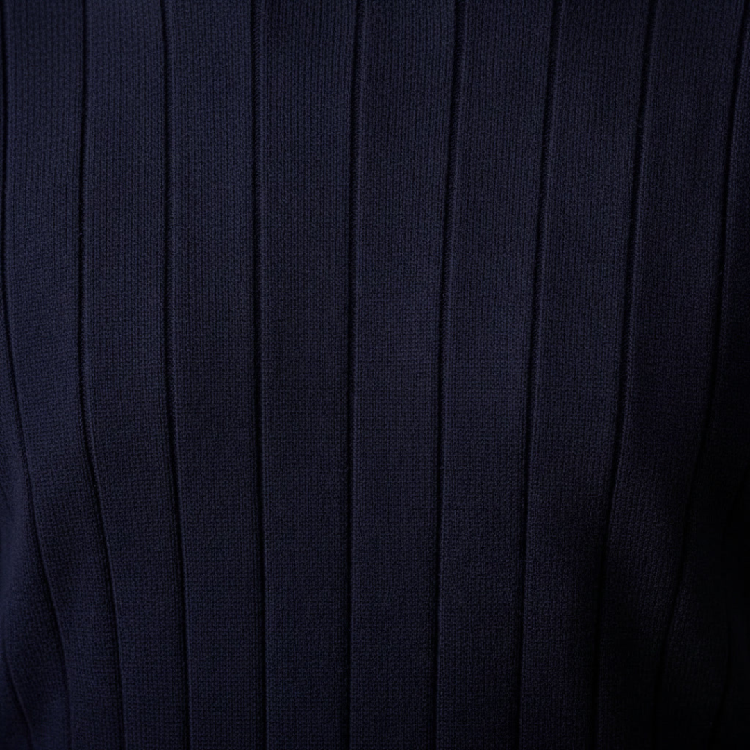 ALESSANDRO VITTORIO STRIPED KNIT SWEATER