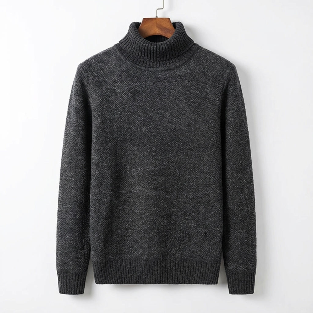 ALESSANDRO MARCO PIQUÉ TURTLENECK SWEATER