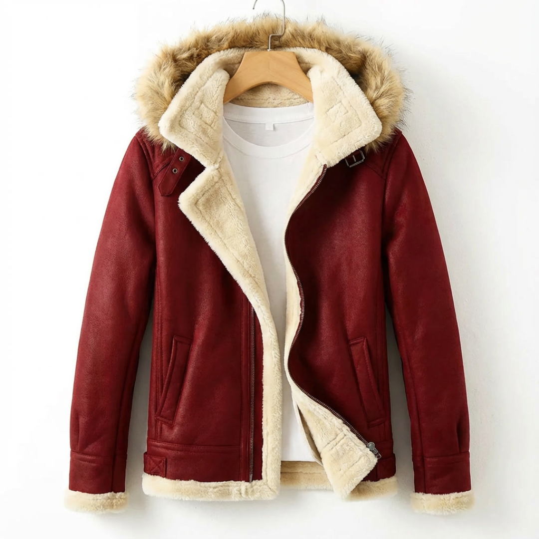 GIANCARLO MATTEO VELVET ARCTIC JACKET