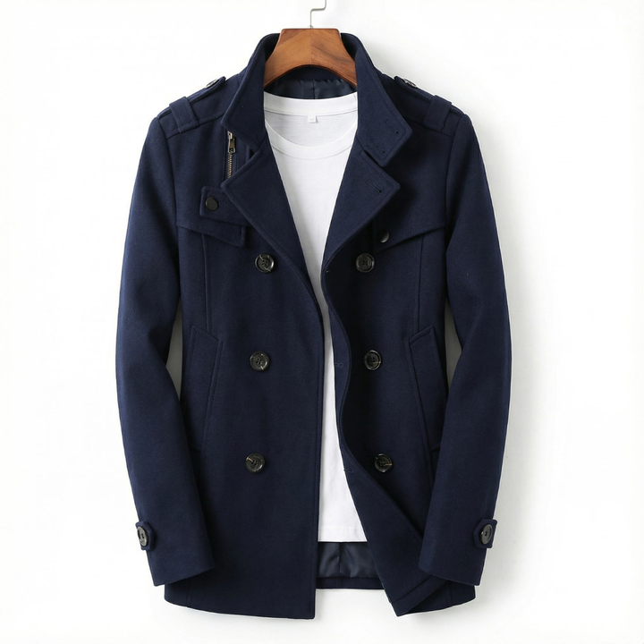 GIOVANNI RAFFAELE EPAULETTE COAT