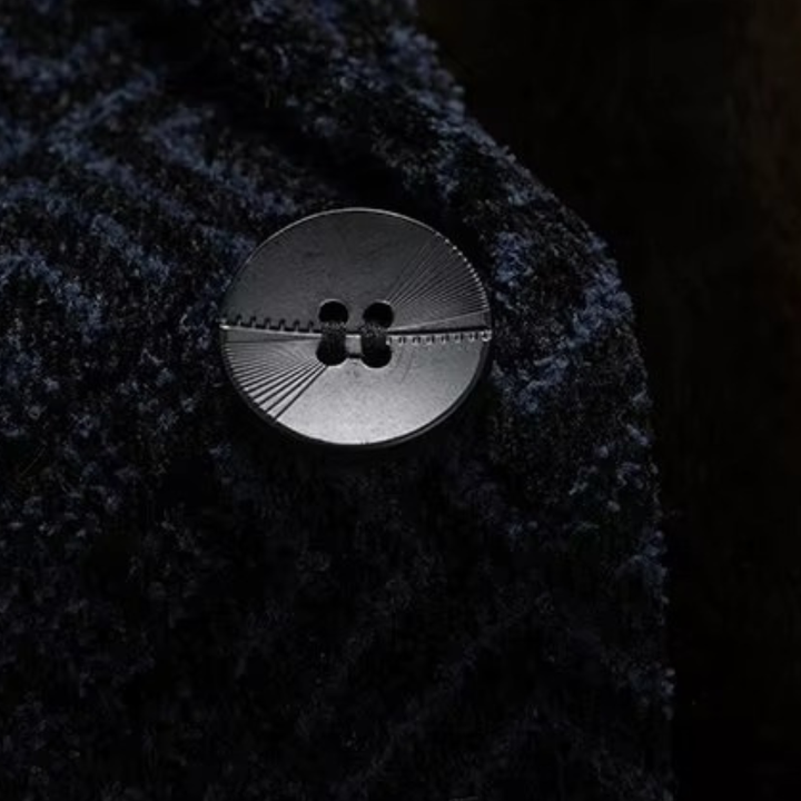 RAFFAELE GIORGIO HERRINGBONE COAT