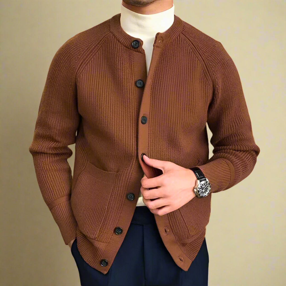 RAFFAELE GIOVANNI COTTON CARDIGAN