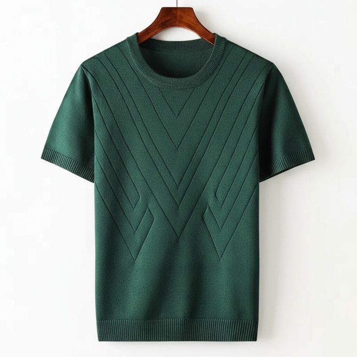 GIULIO FABRIZIO KNIT SILK SHIRT