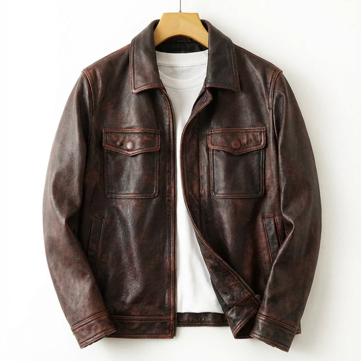 GIOVANNI MARCELLO LEATHER JACKET