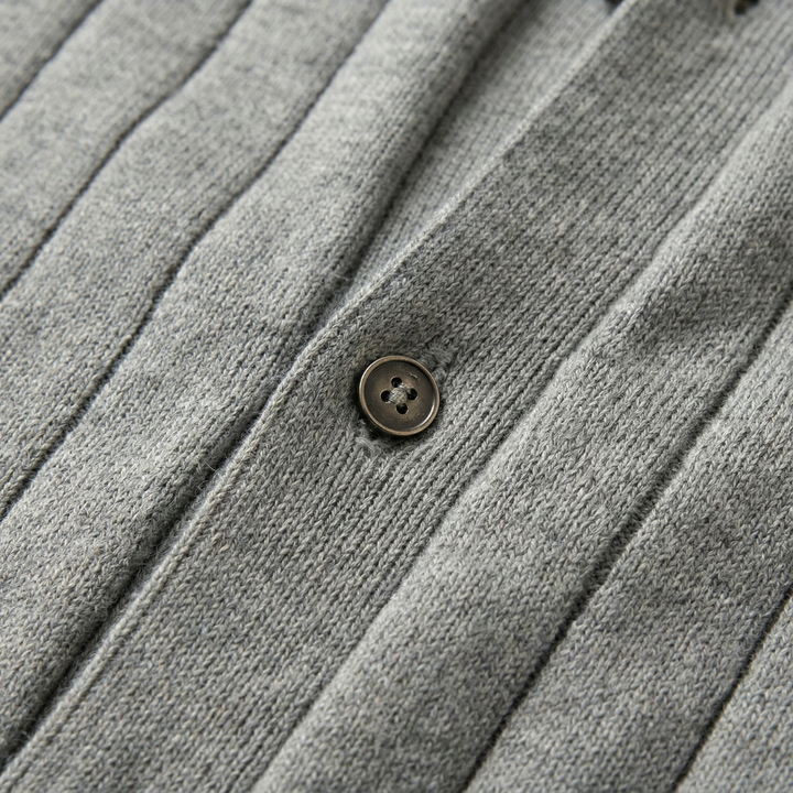 MARCO TIZIANO STRIPED CARDIGAN