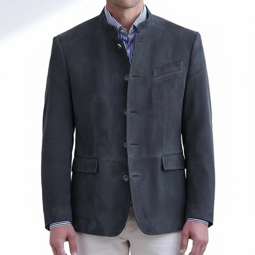 FEDERICO LORENZO OFFICER COLLAR BLAZER