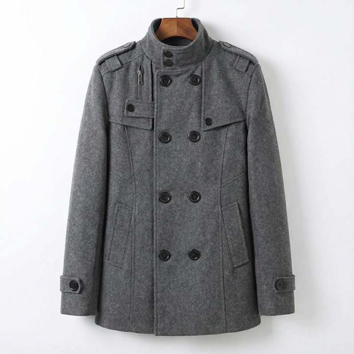 GIOVANNI RAFFAELE EPAULETTE COAT