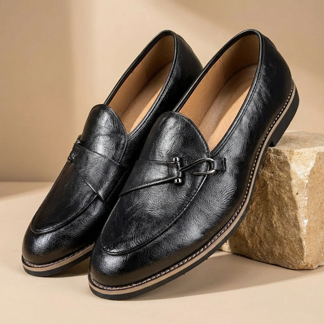 GIANLUCA VITTORIO BUCKLE LOAFER