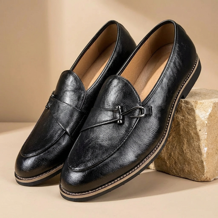 GIANLUCA VITTORIO BUCKLE LOAFER