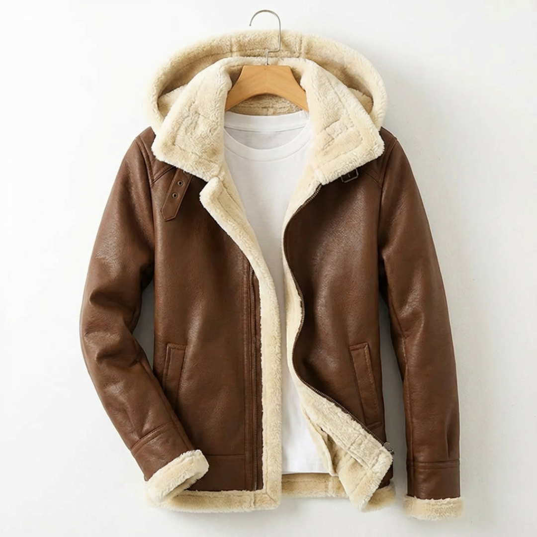 GIANCARLO MATTEO VELVET ARCTIC JACKET