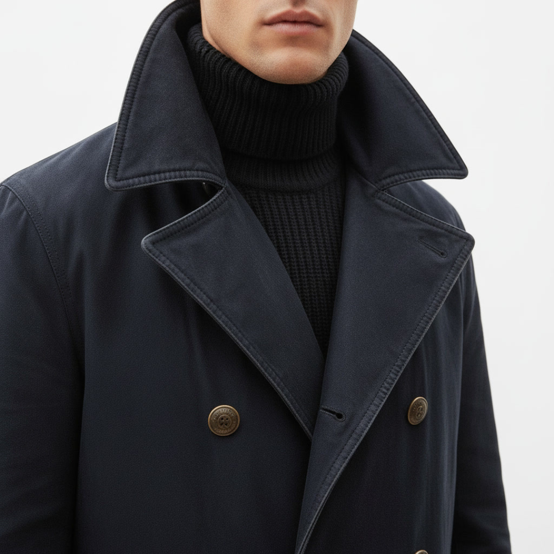 ALESSANDRO ROMANO SOFT DOUBLE BREASTED JACKET