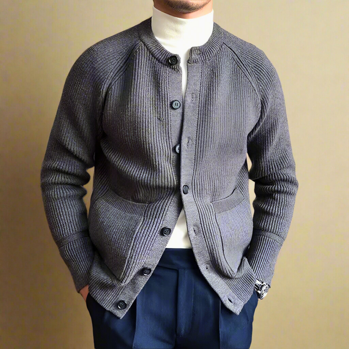 RAFFAELE GIOVANNI COTTON CARDIGAN