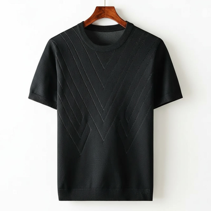 GIULIO FABRIZIO KNIT SILK SHIRT