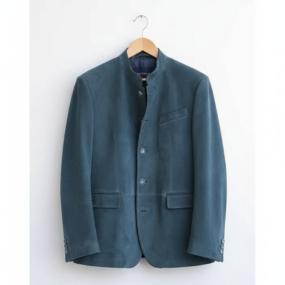 FEDERICO LORENZO OFFICER COLLAR BLAZER