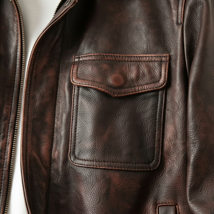 GIOVANNI MARCELLO LEATHER JACKET