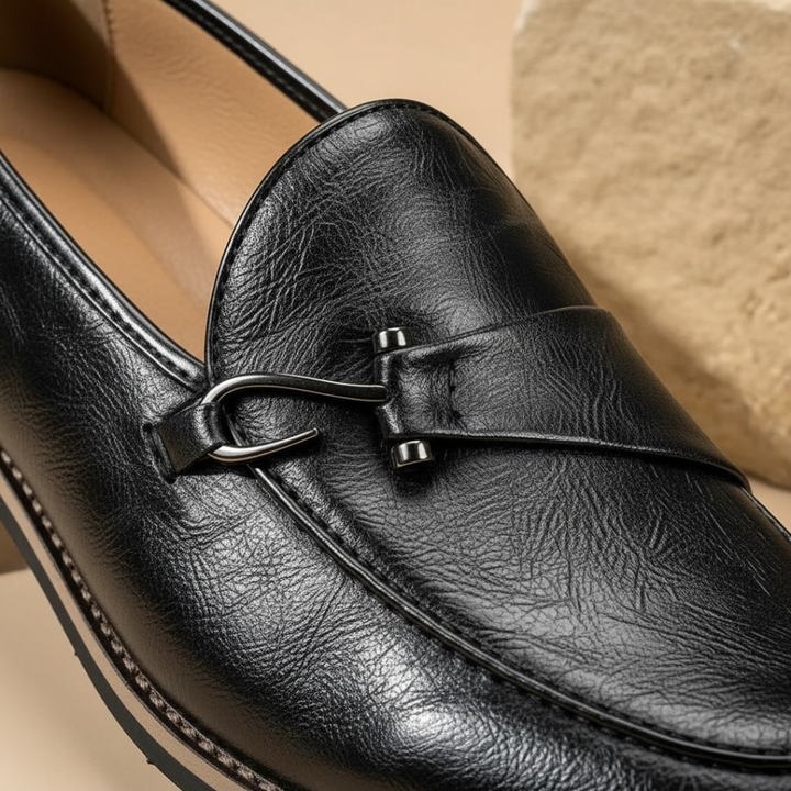 GIANLUCA VITTORIO BUCKLE LOAFER