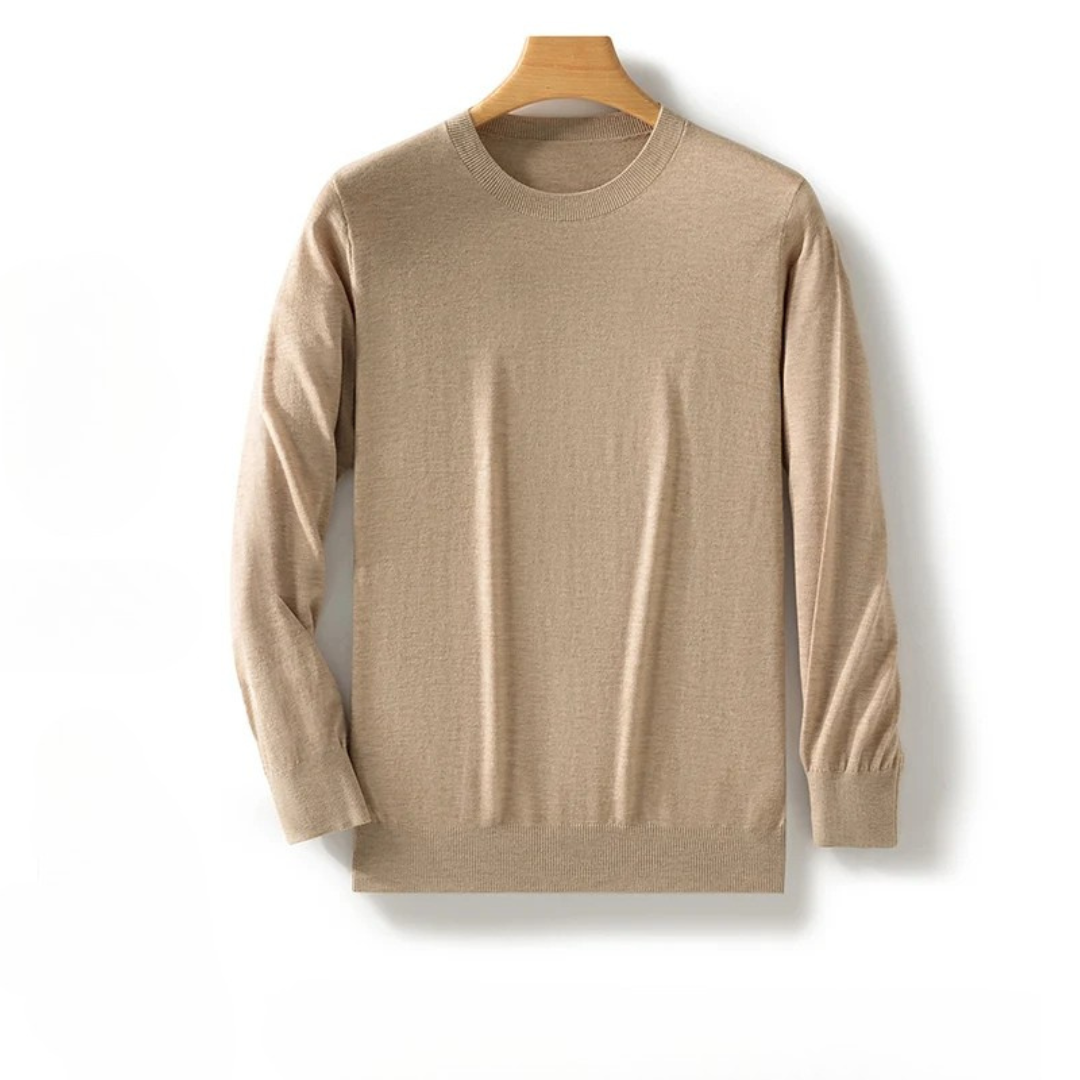 SEBASTIAN MILES WOOL KNIT SHIRT