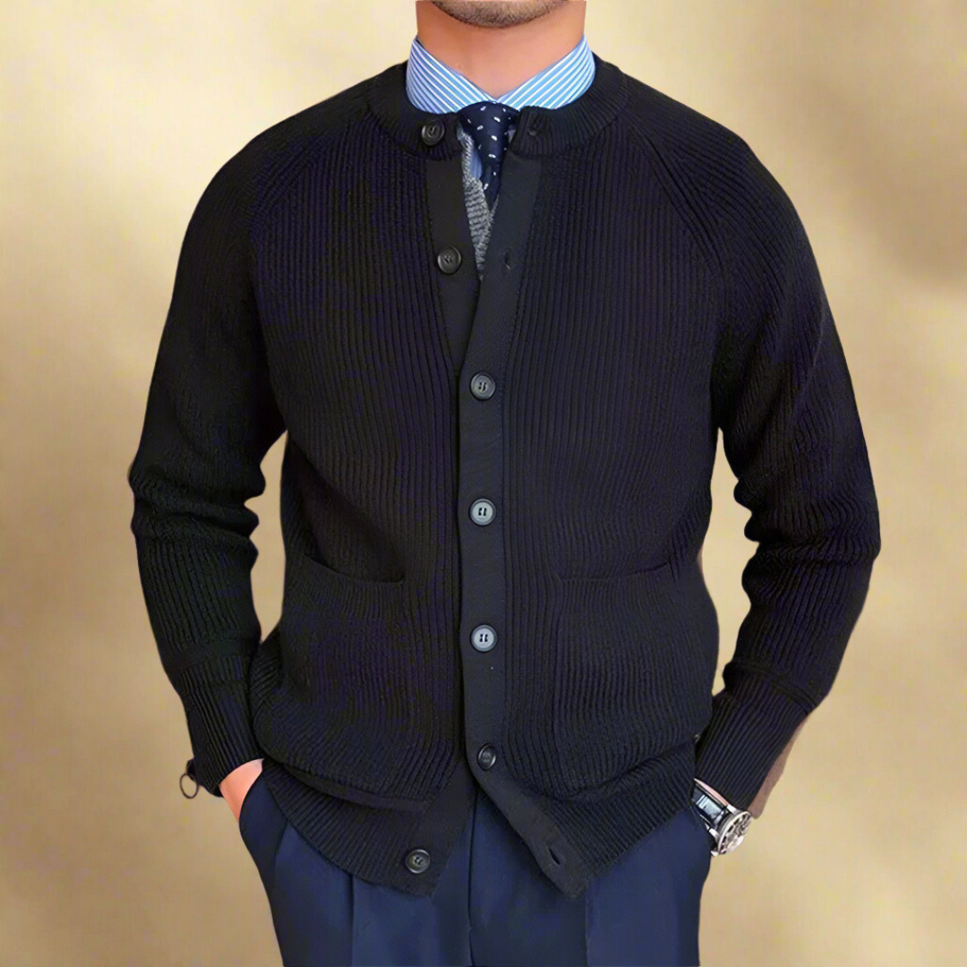 RAFFAELE GIOVANNI COTTON CARDIGAN