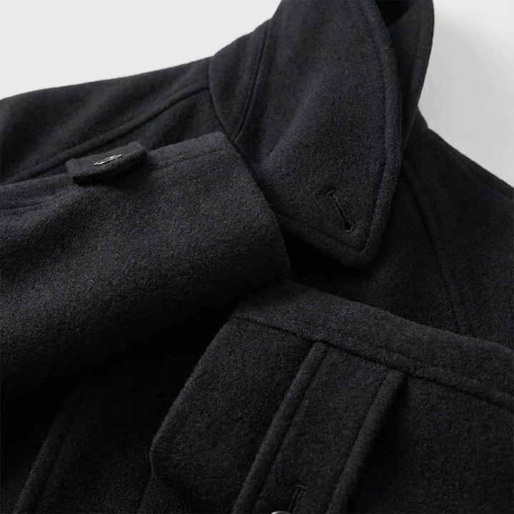 LORENZO MATTEO BELTED RAGLAN OVERCOAT