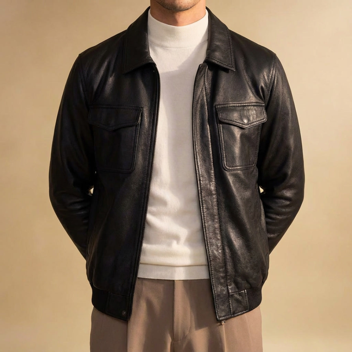 GIOVANNI MARCELLO LEATHER JACKET