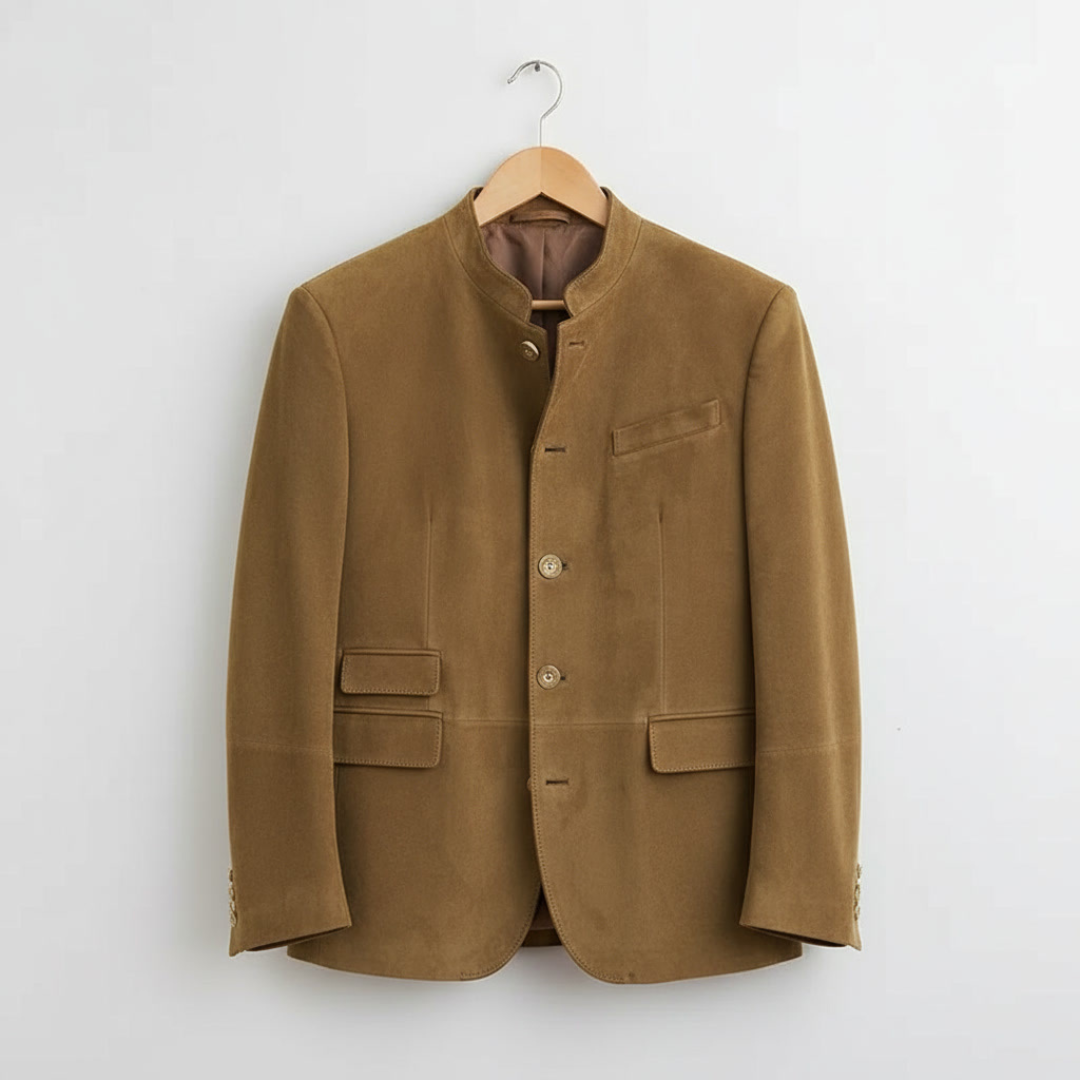 FEDERICO LORENZO OFFICER COLLAR BLAZER