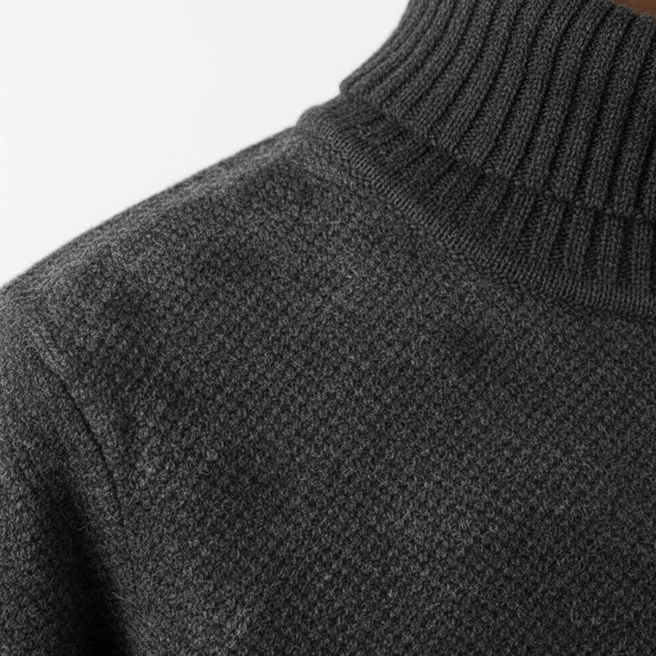 ALESSANDRO MARCO PIQUÉ TURTLENECK SWEATER