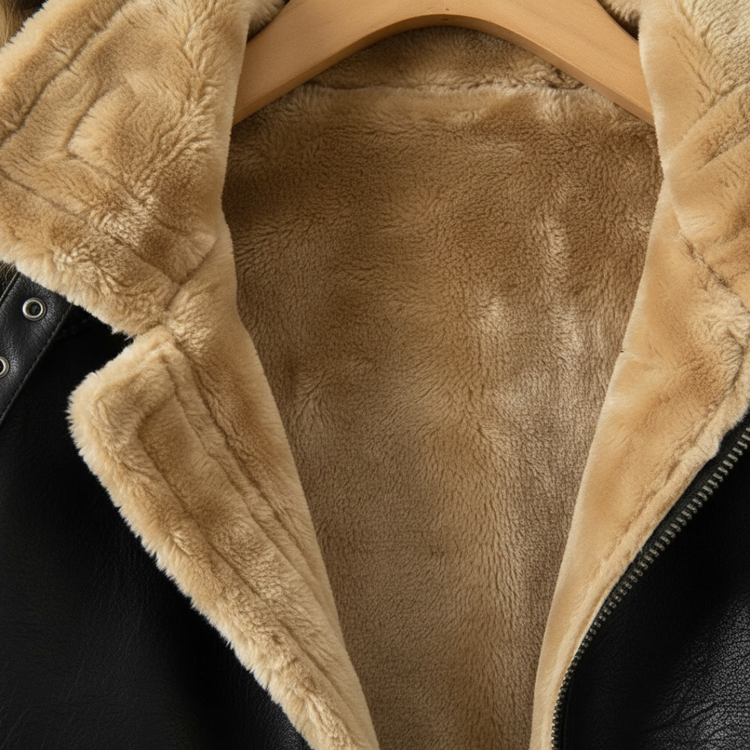 GIANCARLO MATTEO VELVET ARCTIC JACKET