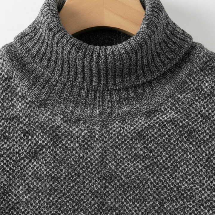 ALESSANDRO MARCO PIQUÉ TURTLENECK SWEATER