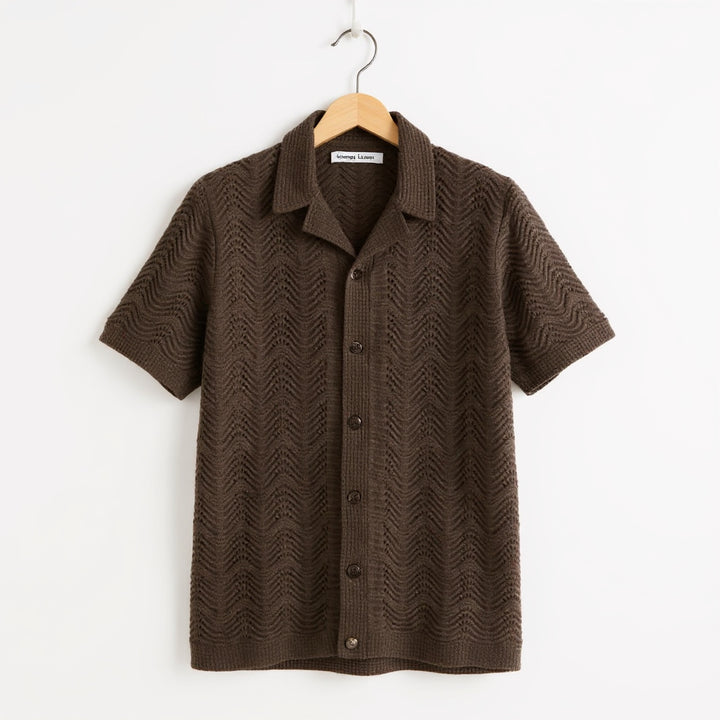 LEONARDO ADRIANO SICILIAN KNIT SHIRT