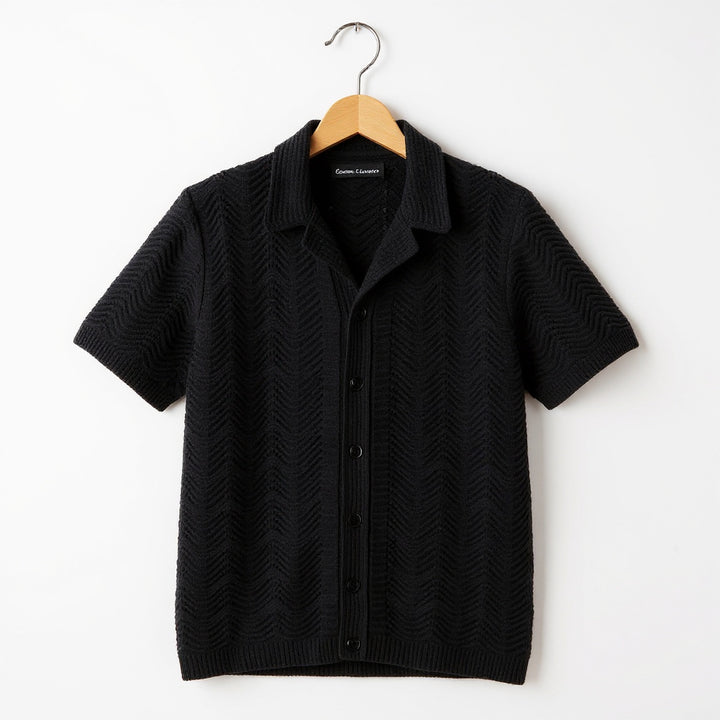 LEONARDO ADRIANO SICILIAN KNIT SHIRT