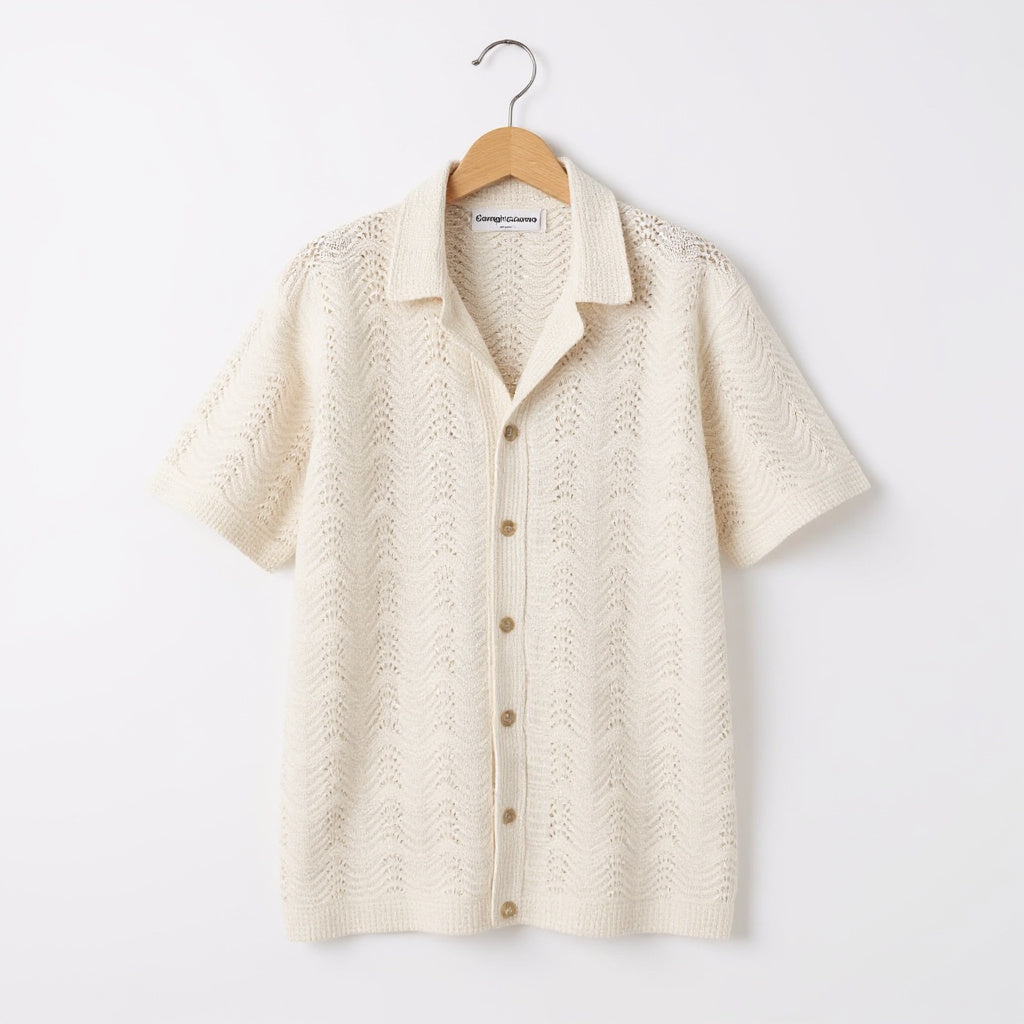 LEONARDO ADRIANO SICILIAN KNIT SHIRT