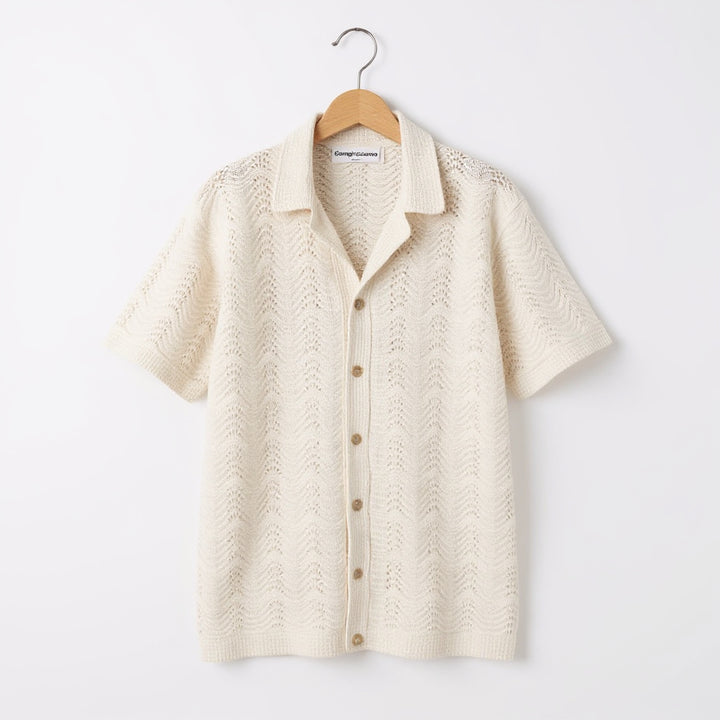 LEONARDO ADRIANO SICILIAN KNIT SHIRT