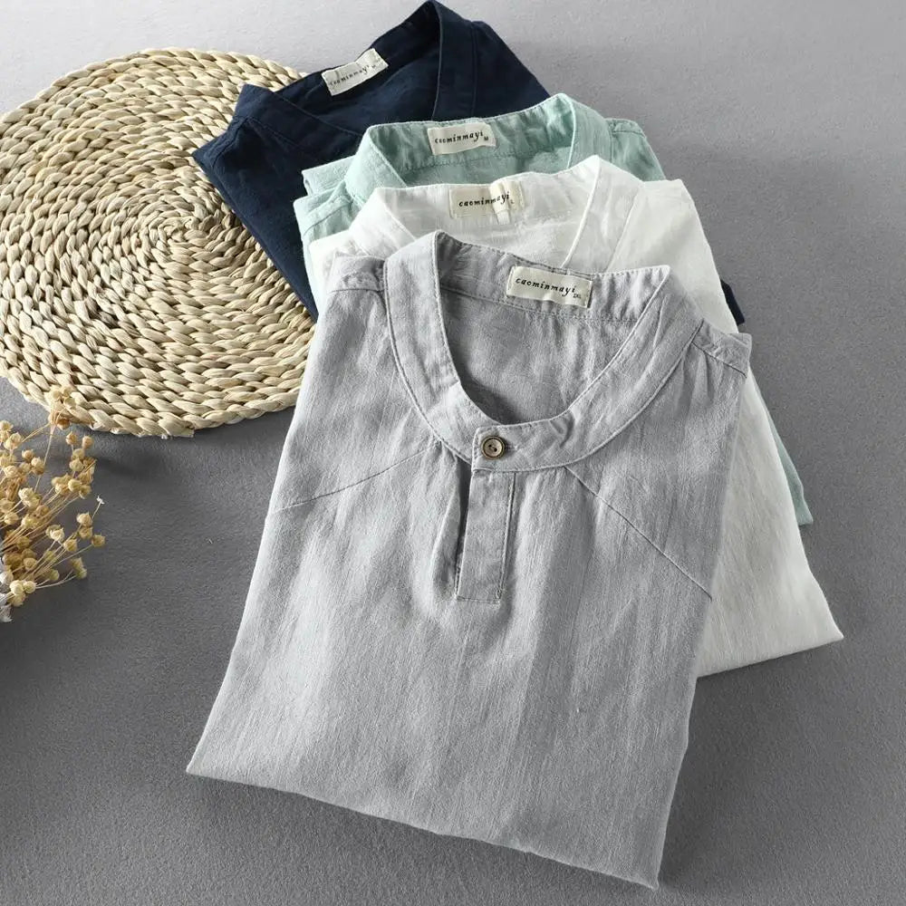 ADRIAN MONTECARLO HENLEY SHIRT