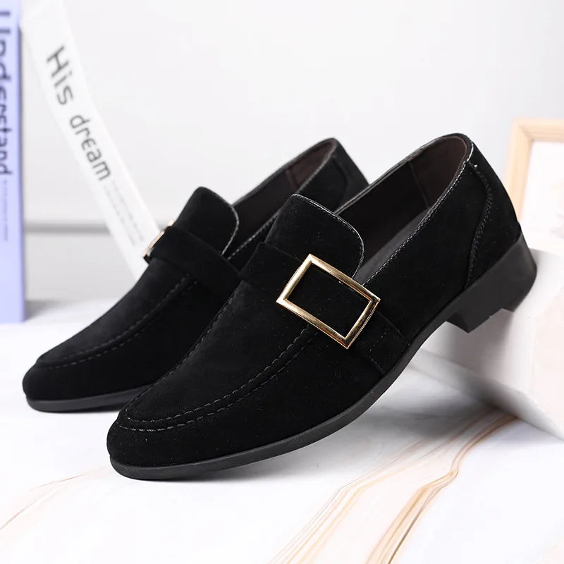 Men's leather loafers