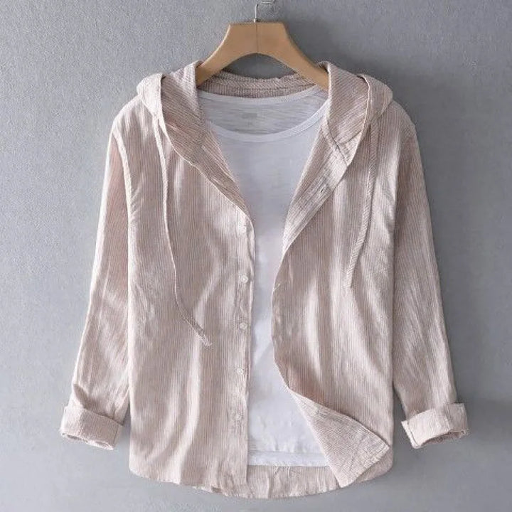 GIOVANNI LUCA HOODED SHIRT