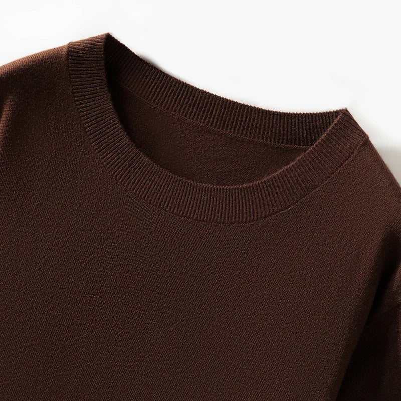 SEBASTIAN MILES WOOL KNIT SHIRT