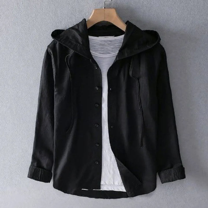 GIOVANNI LUCA HOODED SHIRT