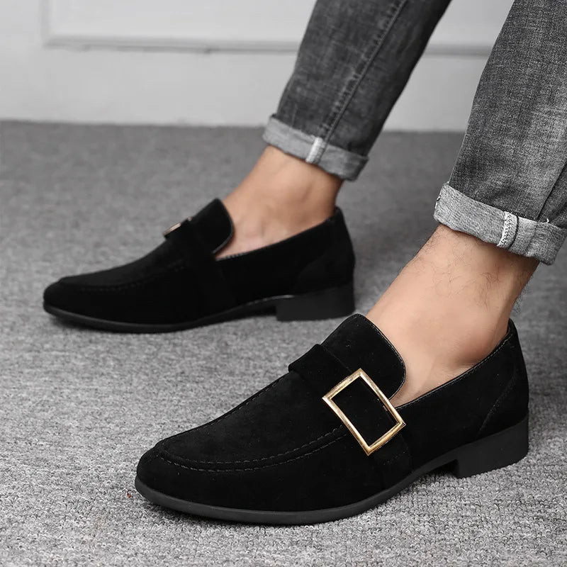 Men's leather loafers