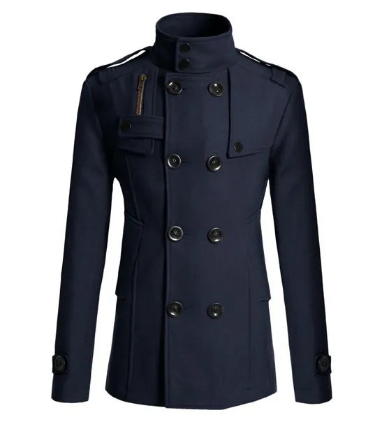 GIOVANNI RAFFAELE EPAULETTE COAT