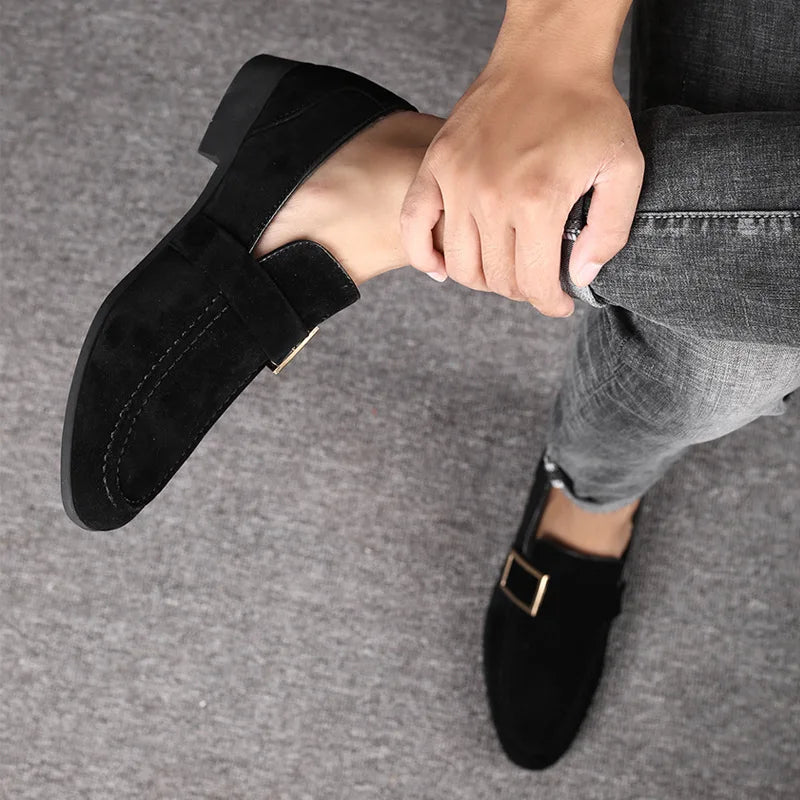 Men's leather loafers