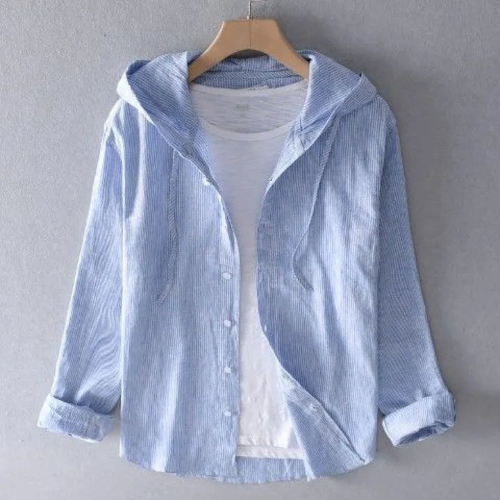 GIOVANNI LUCA HOODED SHIRT