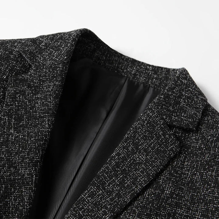 RICCARDO LUCA TEXTURED BLAZER
