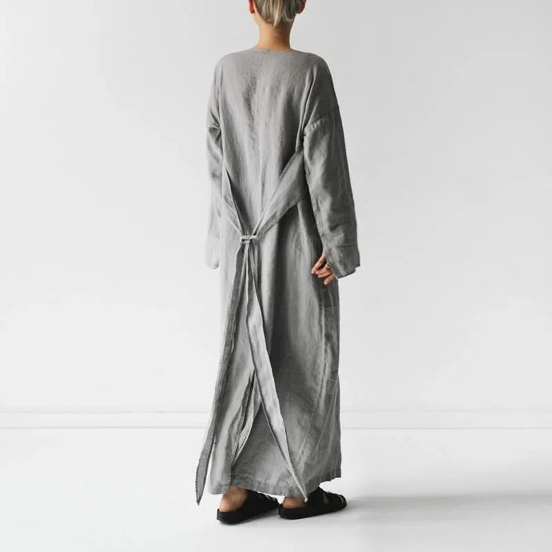 VIVIANA CHIARA LINEN DRESS