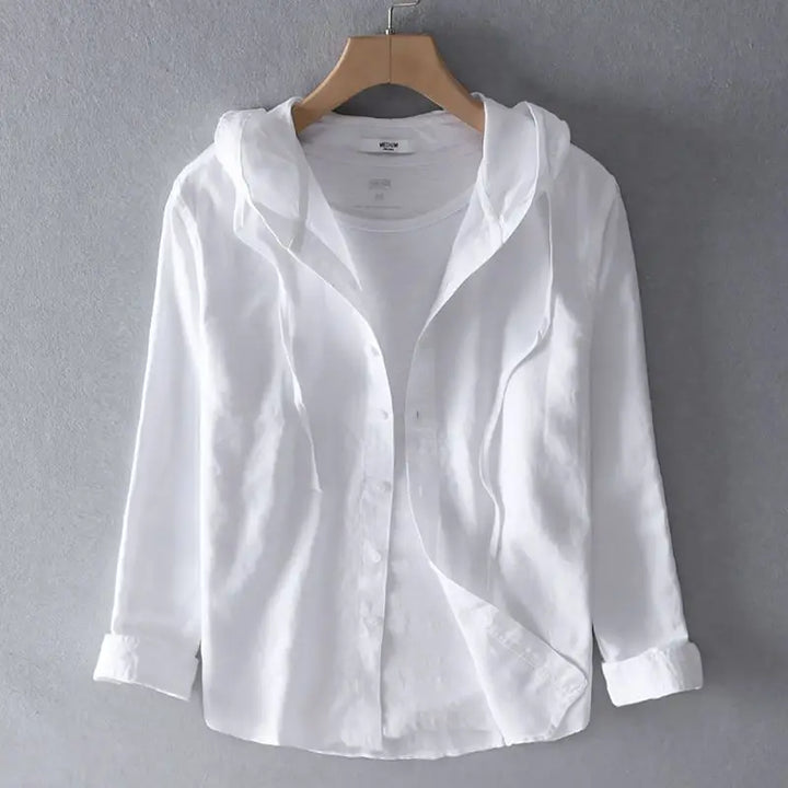 GIOVANNI LUCA HOODED SHIRT