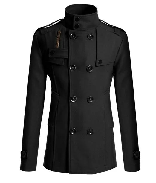 GIOVANNI RAFFAELE EPAULETTE COAT