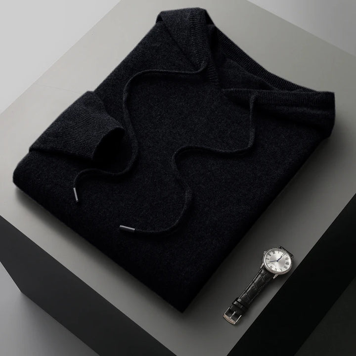 ALESSANDRO VITTORIO CASHMERE HOODIE SWEATER