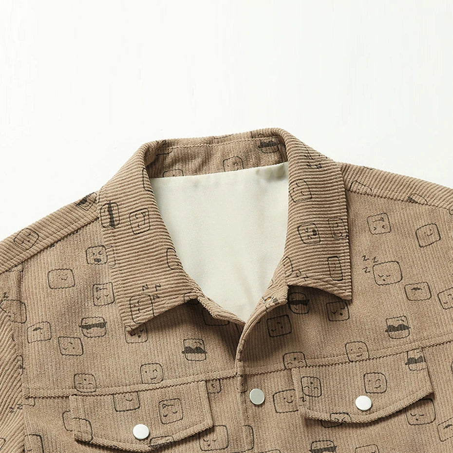 Antonio Devona - Graffiti Groove Corduroy Jacket